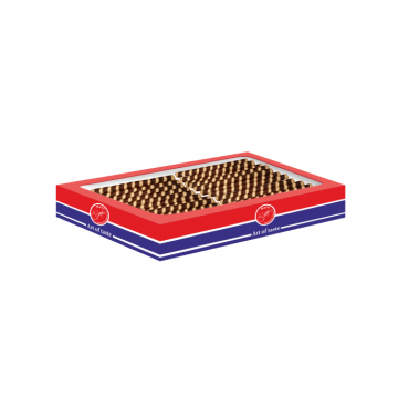 Vafeļu trubiņas "Zebra" 450g