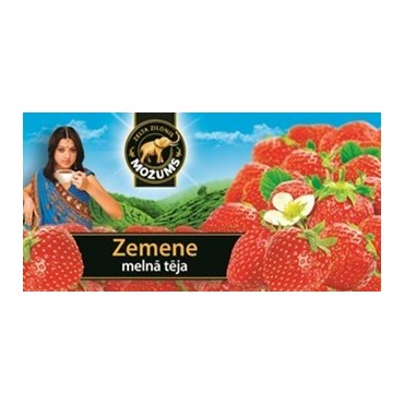 Melnās tēja "Zemene" (GE) 30g
