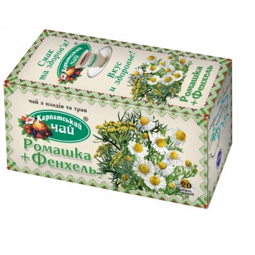 Tēja "Kumelīte ar fenheli"...