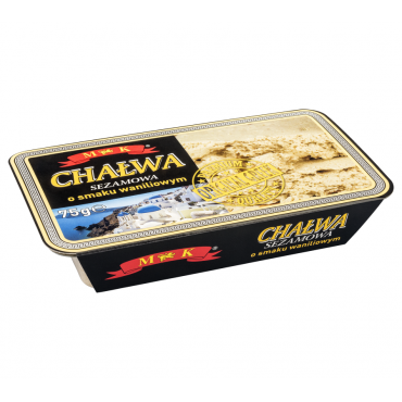 Sezama halva vaniļas garša 75g