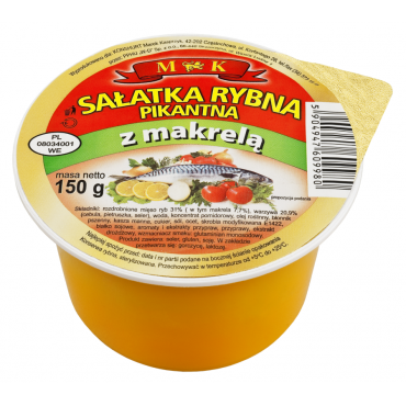 Lašišos salotos su skumbre...