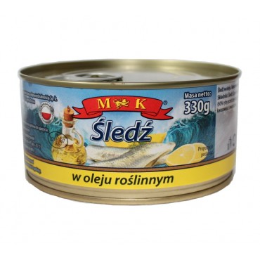 Siļķe eļļā MK 330g