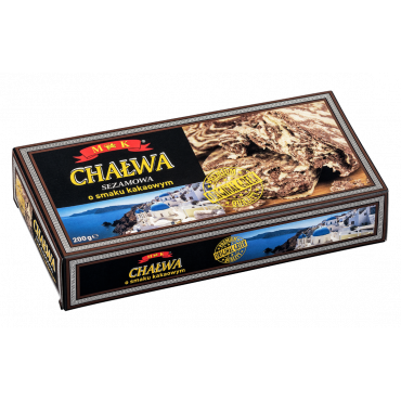 Sezama halva kakao garša 200g