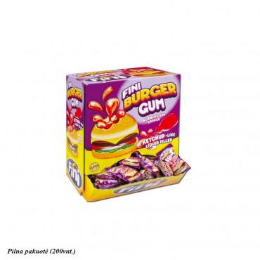 Košļājamā gumija "Burger" 5g