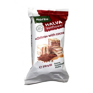 Saulespuku halva "Zebra" 210g