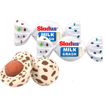 Konfektes "Sladus milk...
