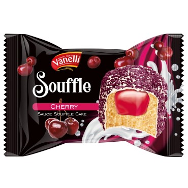 Kakao kūka "Souffle Cherry"...