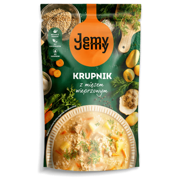 Zupa ar putraimiem un gaļu...