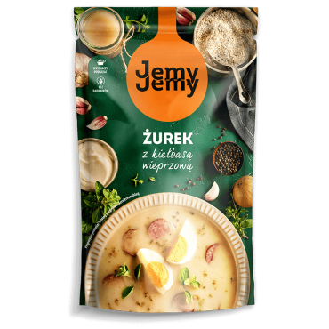 Zirņu zupa s kielbasa "Jemy...