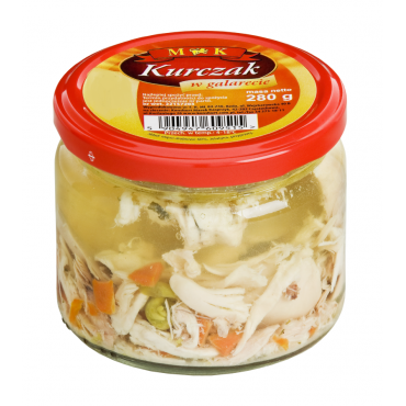 Mājputni želejā 280g.